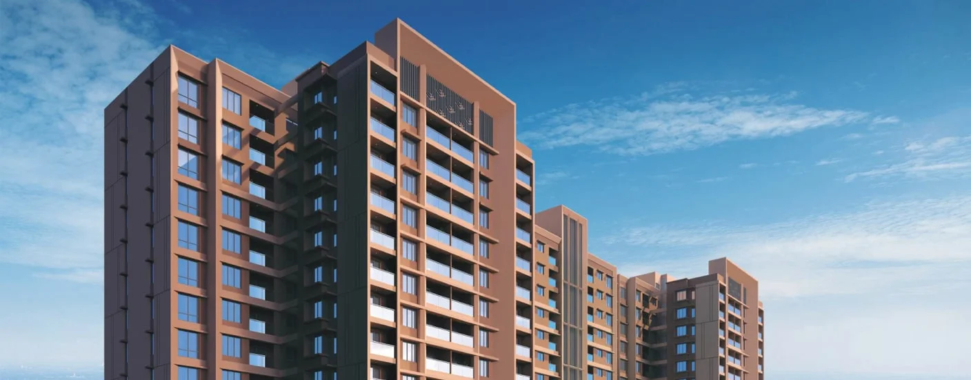 Aerial view of Vision 24 Degree project on Dighi–Alandi Road